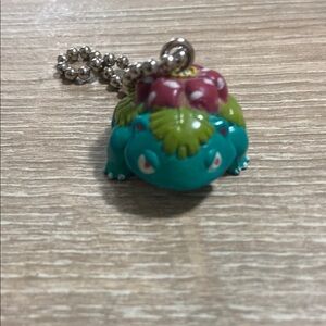 Venusaur 1997 Vintage Keychain Mini Figure Toy Pokemon Nintendo Japan